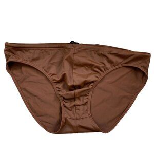US Merman Fast Eddie Swim Brief in Otter Brown - 36 - L/XL